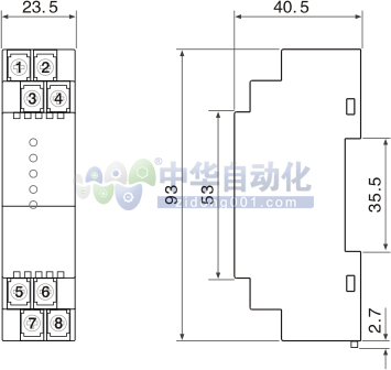 ！！！！YUTONG INSTRUMENTS+RPG-100系列隔离配电器(一入一出)+安装方式1